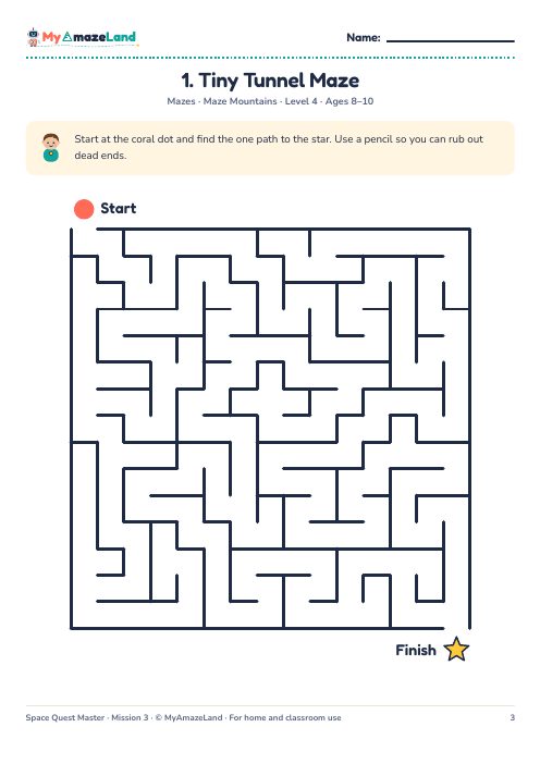 Comet Corner maze in Space Quest Master: a large 15 by 15 maze